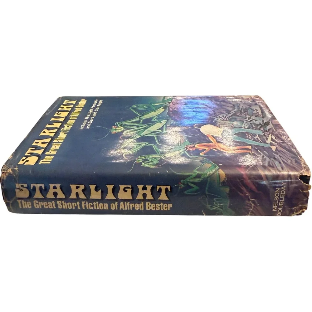 Alfred Bester Starlight‎ Great Short Fiction Hardcover Book 1976 Vintage Sci-Fi